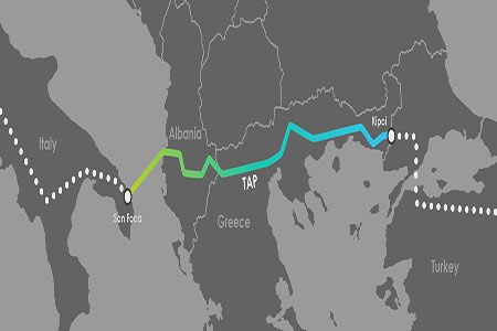 95 km of TAP pipeline already completed