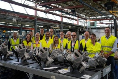 United Infrastructure and Rotork mark major manufacturing milestone with highly skilled British workforce